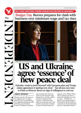 Cover of The Independent