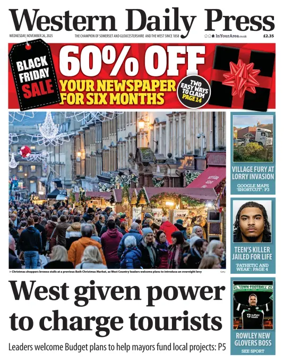 Cover of Western Daily Press