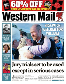 Cover of Western Mail