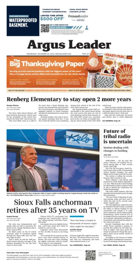 Cover of Argus Leader