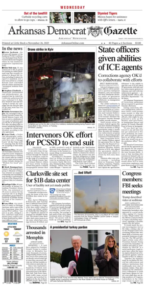 Cover of Arkansas Democrat-Gazette