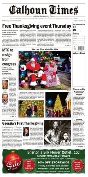 Cover of Calhoun Times