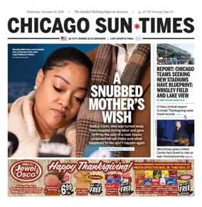 Cover of Chicago Sun-Times