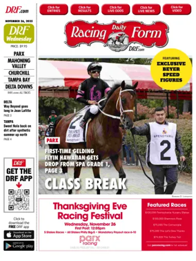 Cover of Daily Racing Form National Digital Edition
