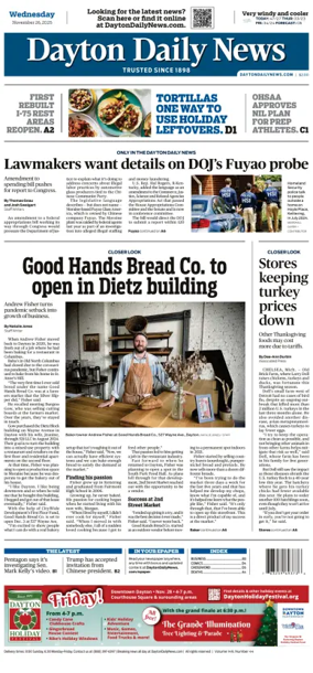 Cover of Dayton Daily News