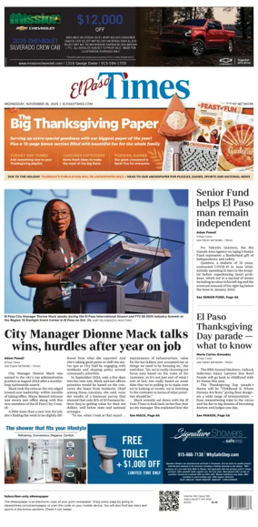 Cover of El Paso Times