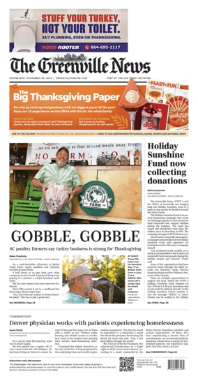 Cover of The Greenville News