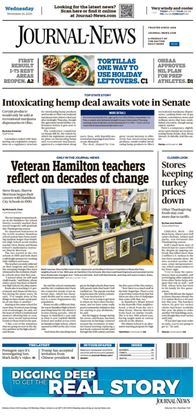 Cover of Hamilton Journal News