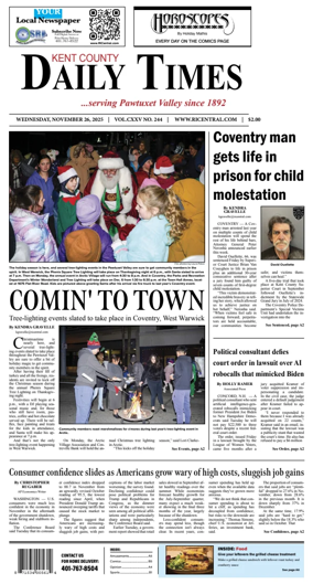 Cover of Kent County Daily Times