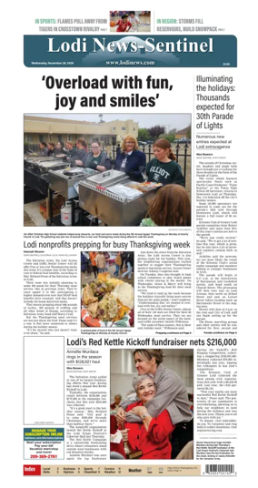 Cover of Lodi News-Sentinel