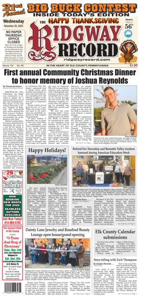 Cover of Ridgway Record