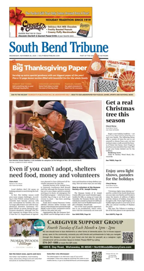 Cover of South Bend Tribune