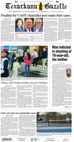 Cover of Texarkana Gazette