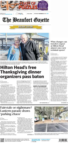 Cover of The Beaufort Gazette