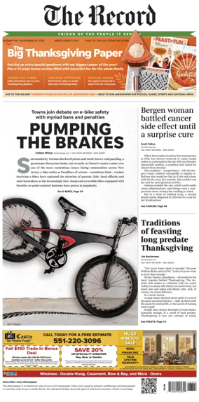 Cover of The Bergen Record