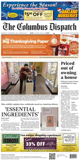 Cover of The Columbus Dispatch