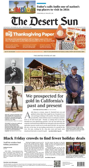 Cover of The Desert Sun