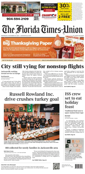 Cover of The Florida Times-Union