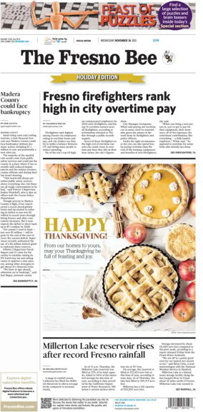 Cover of The Fresno Bee