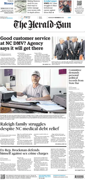 Cover of The Herald Sun