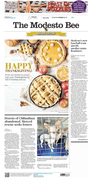 Cover of The Modesto Bee