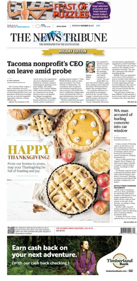 Cover of The News Tribune