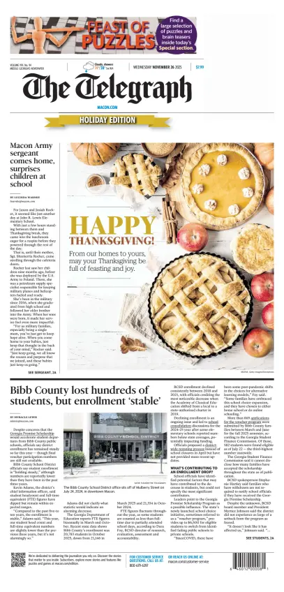 Cover of The Telegraph (Macon)