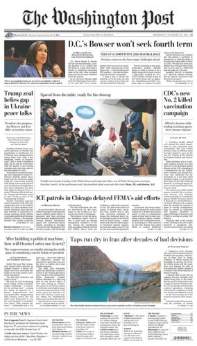 Cover of The Washington Post