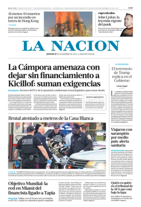 Cover of La Nacion