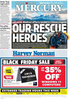 Cover of Mercury (Hobart)