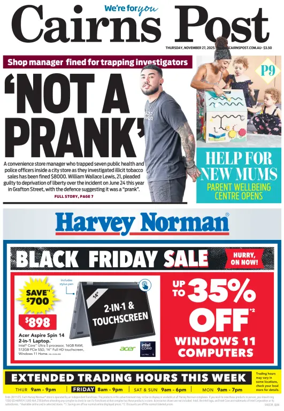 Cover of The Cairns Post