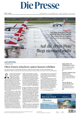 Cover of Die Presse