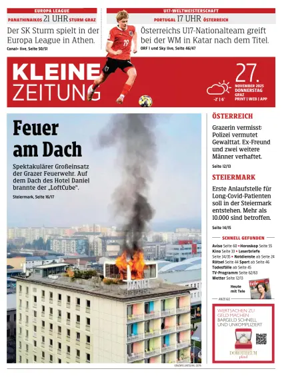 Cover of Kleine Zeitung Steiermark