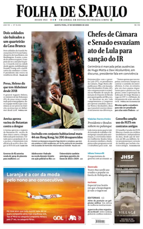 Cover of Folha De S.Paulo