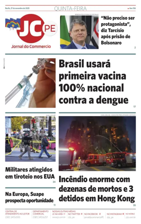 Cover of Jornal do Commercio