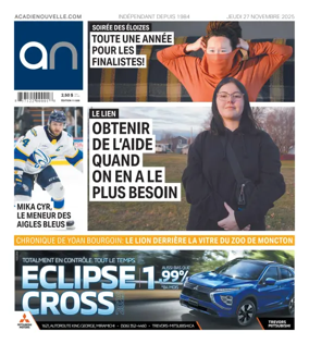 Cover of Acadie Nouvelle