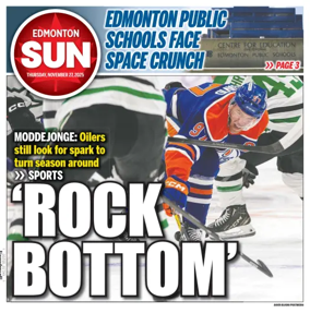 Cover of Edmonton Sun