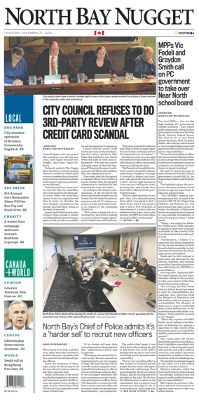 Cover of North Bay Nugget
