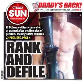 Cover of Ottawa Sun