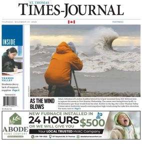 Cover of St. Thomas Times-Journal