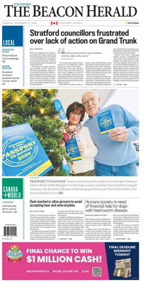 Cover of The Beacon Herald