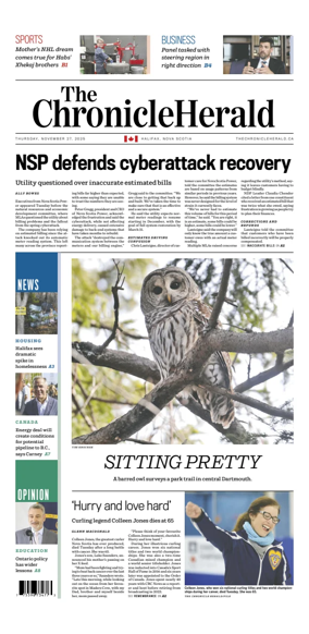 Cover of The Chronicle Herald (Provincial)