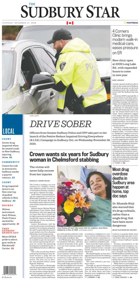 Cover of The Sudbury Star