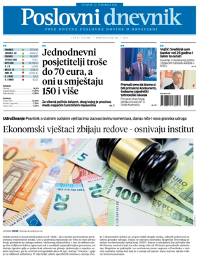 Cover of Poslovni Dnevnik