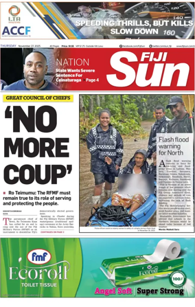 Cover of Fiji Sun