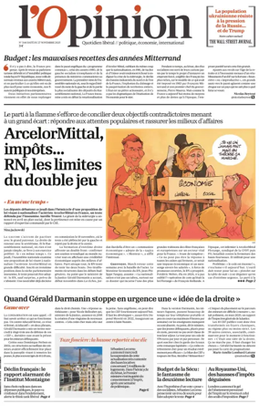 Cover of L'Opinion