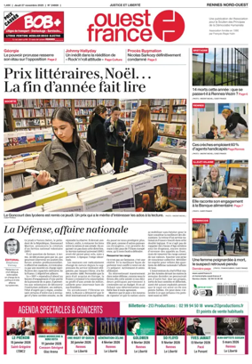 Cover of Ouest France (Rennes Nord)