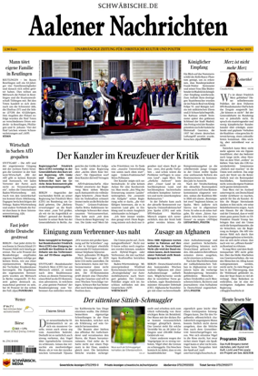 Cover of Aalener Nachrichten