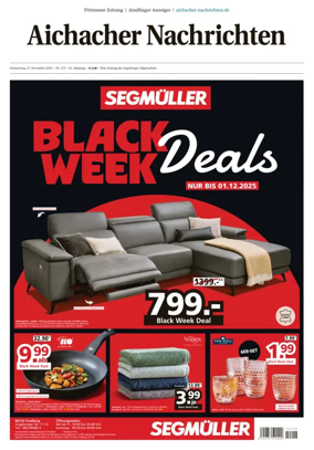 Cover of Aichacher Nachrichten