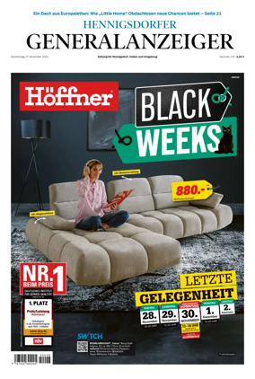 Cover of Hennigsdorfer Generalanzeiger